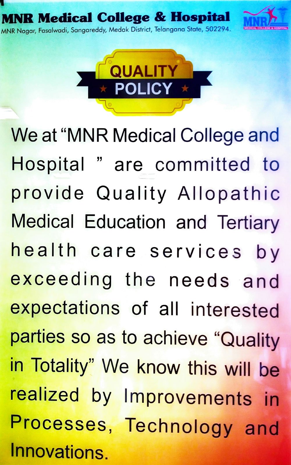 Quality Policy